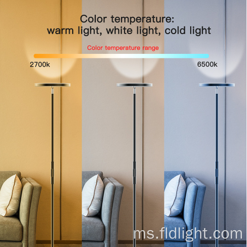 lampu sudut APP wifi smart led Floor lamp